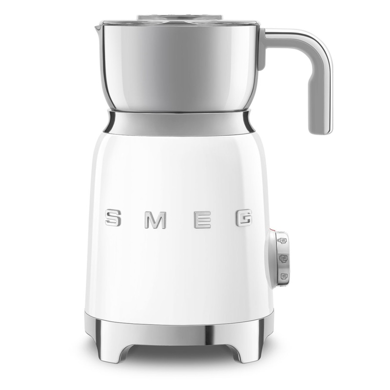 Smeg 50’s Retro Style Aesthetic MFF11 White Milk Frother
