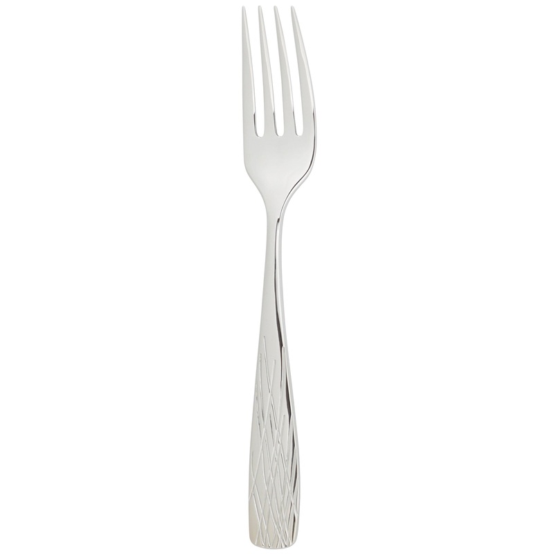 Arcoroc FK929 Lakeview 7″ 18/0 Stainless Steel Heavy Weight Salad / Dessert Fork by Arc Cardinal – 12/Pack