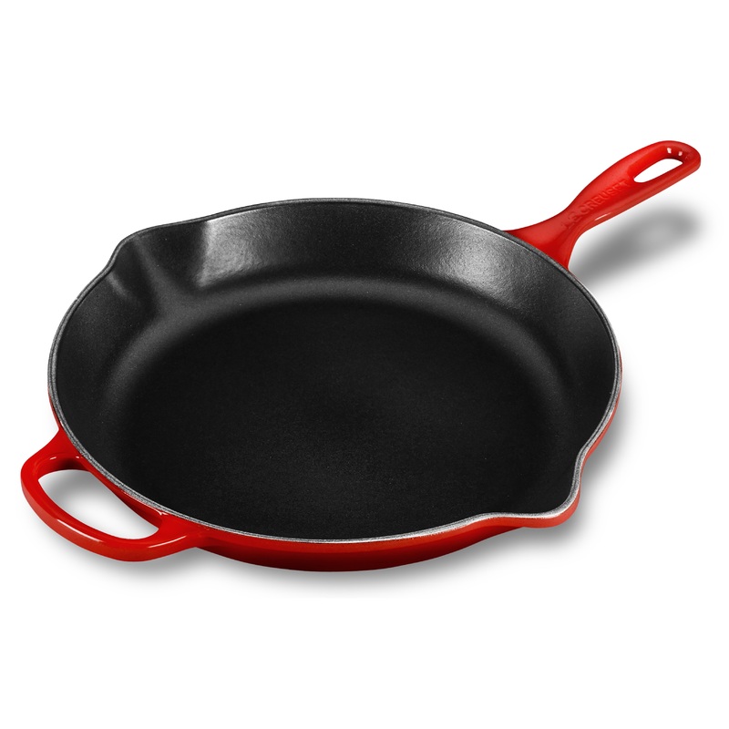 Le Creuset Signature Cast Iron 11.75″ Cerise Skillet