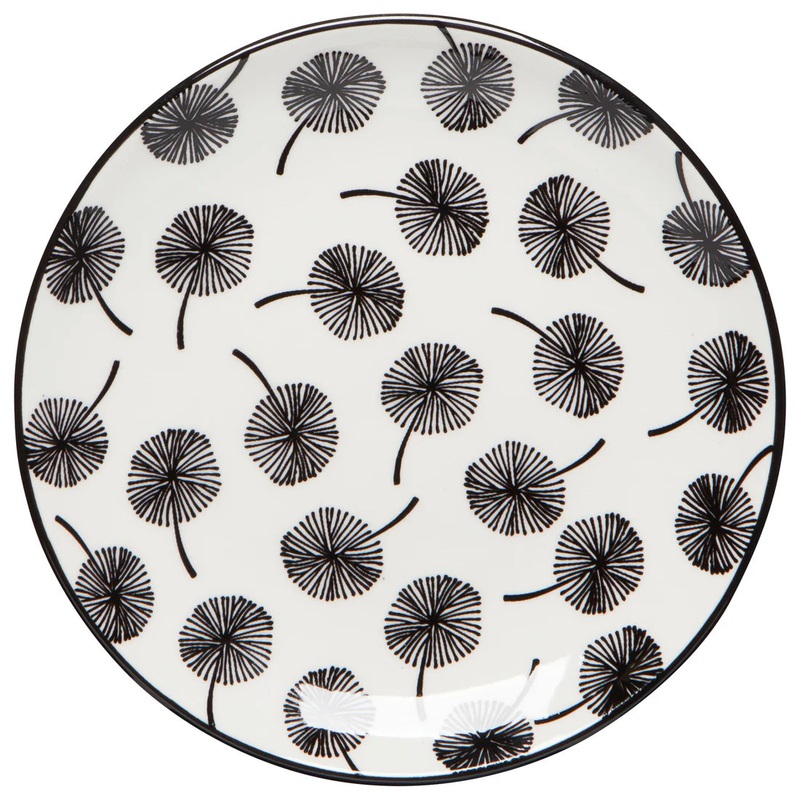 Now Designs 6″ Stamped Plate- Dandelion
