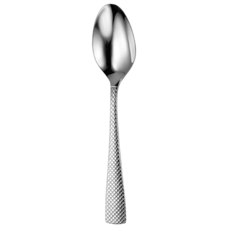 Oneida T057STBF Jade 8 1/2″ 18/10 Stainless Steel Extra Heavy Weight Serving Spoon – 12/Pack