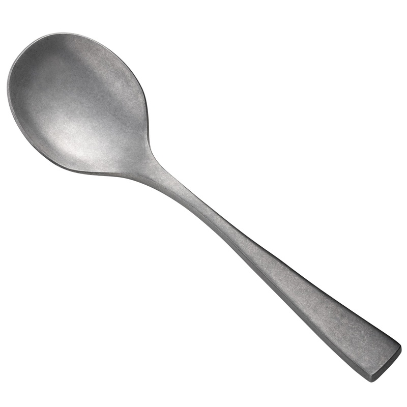 Oneida T576SBLF Lexia 6 1/4″ 18/10 Stainless Steel Extra Heavy Weight Bouillon Spoon – 12/Pack
