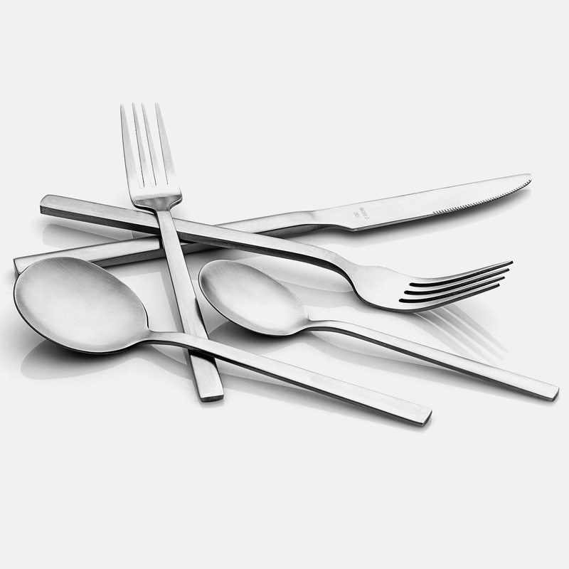 World Tableware 663 030 Elexa Satin 7″ 18/0 Stainless Steel Heavy Weight Utility / Dessert Fork – 12/Pack