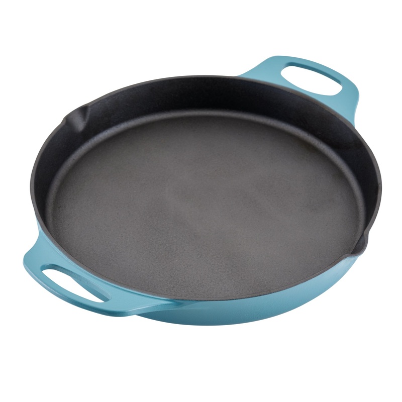 14-Inch NITRO Cast Iron Skillet With Side Handles