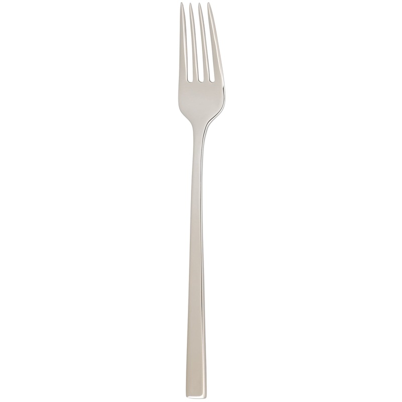 Arcoroc FL529 Greenwich 6 7/8″ 18/0 Stainless Steel Heavy Weight Salad / Dessert Fork by Arc Cardinal – 12/Pack