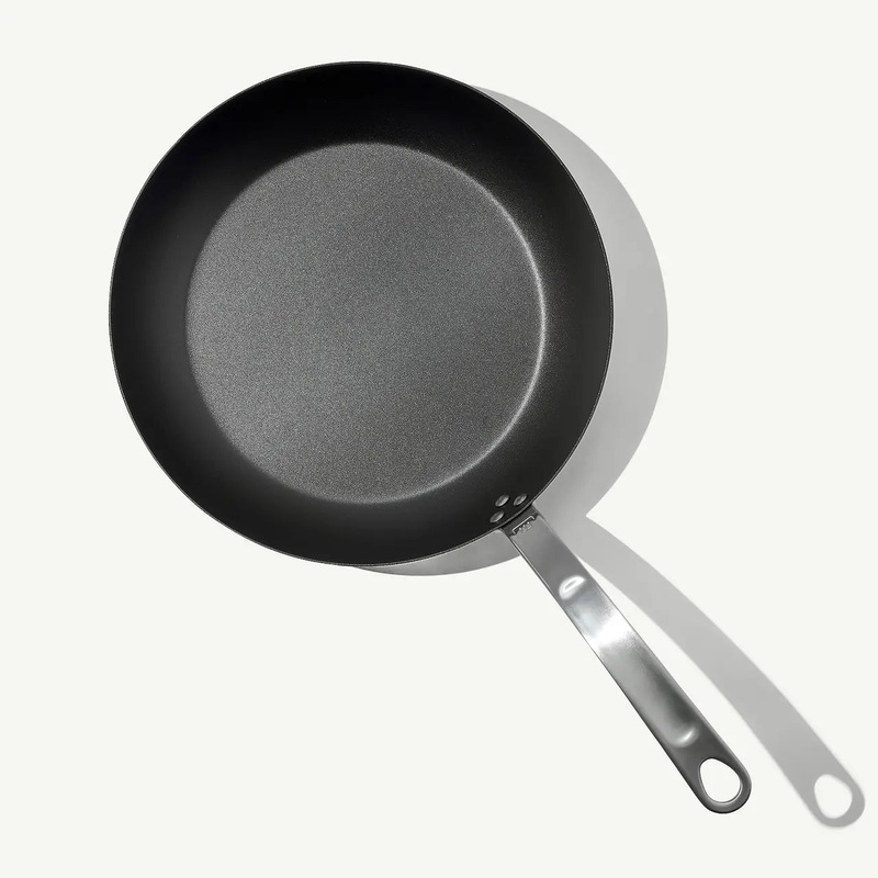 Blue Carbon Steel Frying Pan – 12″