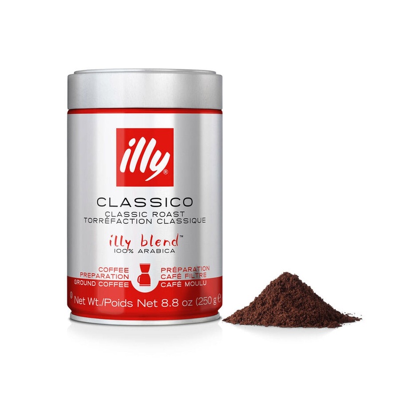 Illy Classico Medium Filtro Coffee Grounds