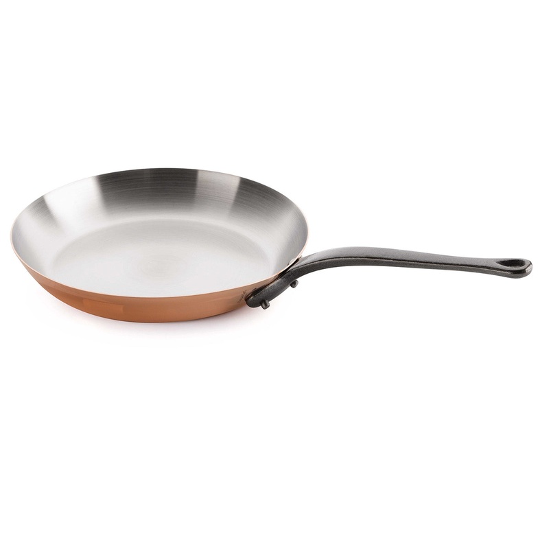 Mauviel M’Heritage M’150 Ci 11.9 Inch Frying Pan With Cast Iron Handle