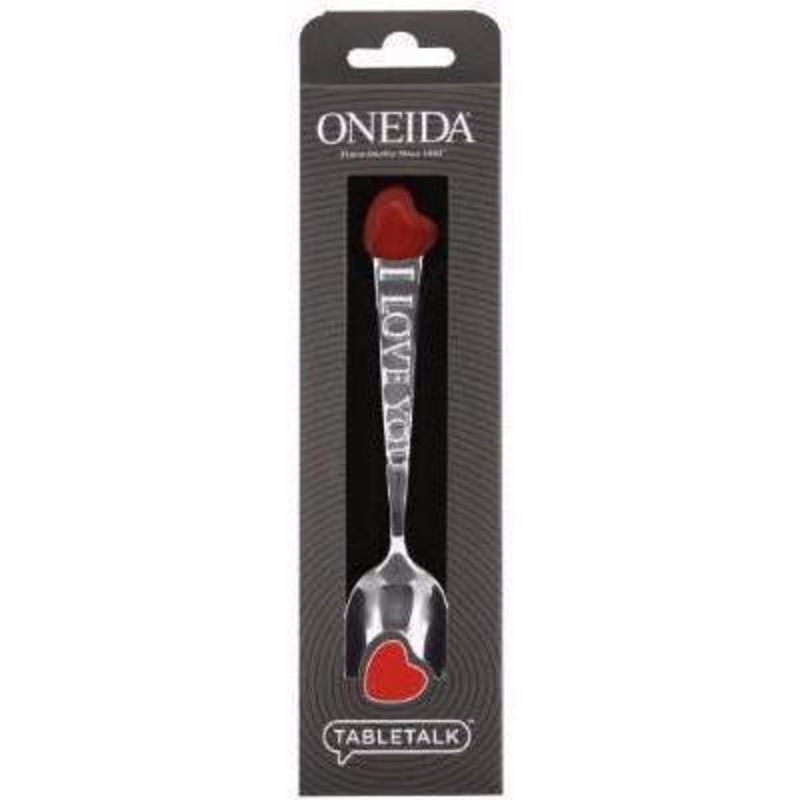 Oneida Tabletalk I Love You Spoon – Quality 18/10 Stainless in Gift Box