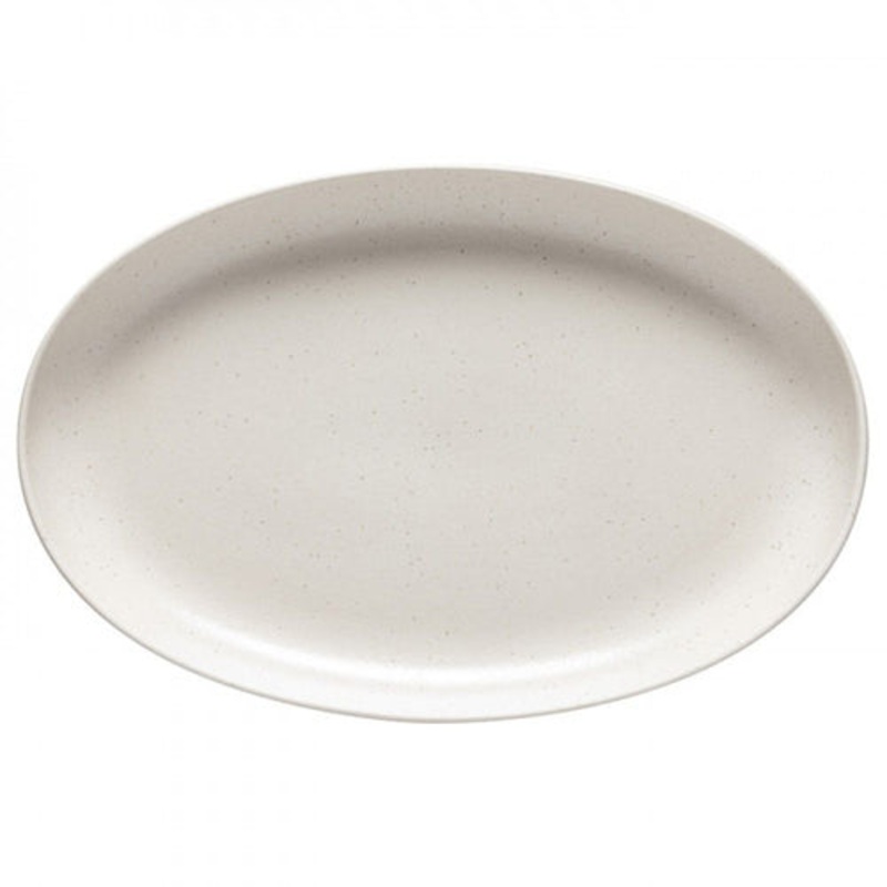 Pacifica Large Oval Platter – Vanilla