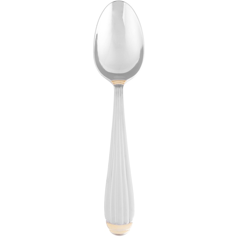 10 Strawberry Street PAR-DS Parisian Gold 18/0 Heavy Weight 7 3/4″ Stainless Steel Dinner Spoon – 12/Pack