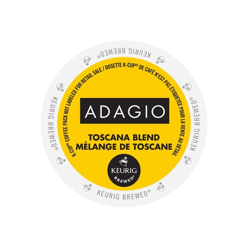 Adagio Toscana Blend K-Cup Pods (Box of 24)