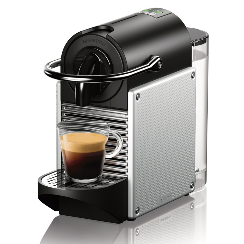 Nespresso Pixie Espresso Machine by DeLonghi – Aluminum