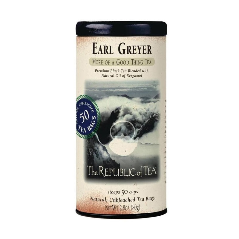 Republic of Tea Earl Greyer Black Tea Bags