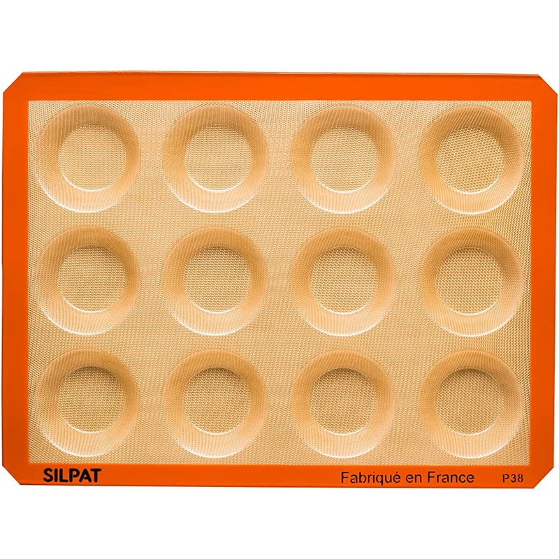 Silpat Perfect Tartelette Mold – 15″ x 8″ x 3″