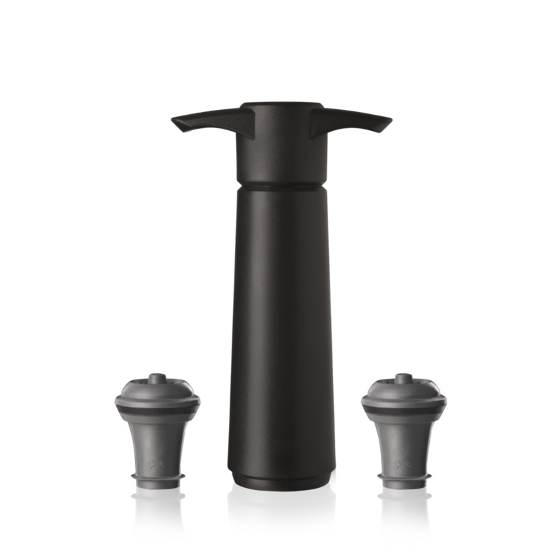 Vacu Vin Wine Saver Concerto Black (2 Stoppers)