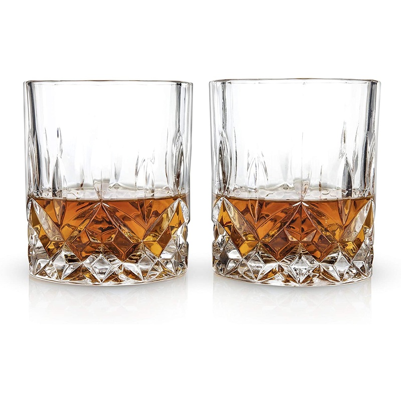 Viski Admiral Crystal Whiskey Glass, Set of 2
