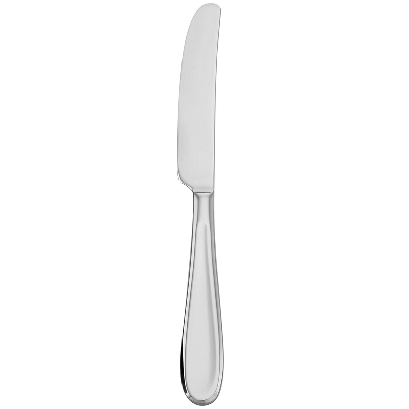 Walco 0445 Orbiter 9 1/4″ 18/0 Stainless Steel Extra Heavy Weight Dinner Knife – 12/Pack