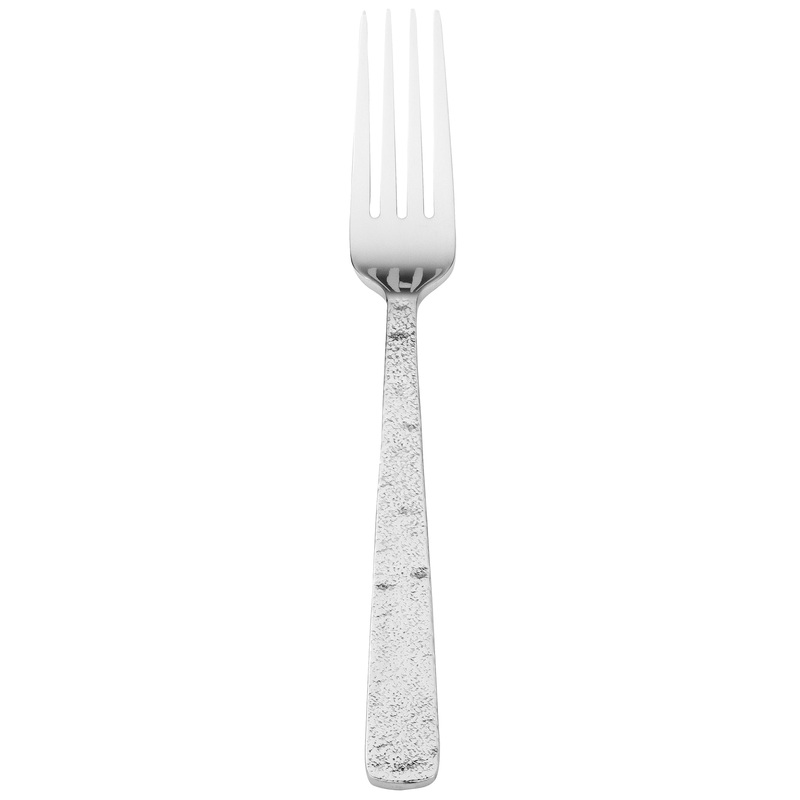 Walco VES05 Vestige 8 1/8″ 18/10 Stainless Steel Extra Heavy Weight Dinner Fork – 12/Pack