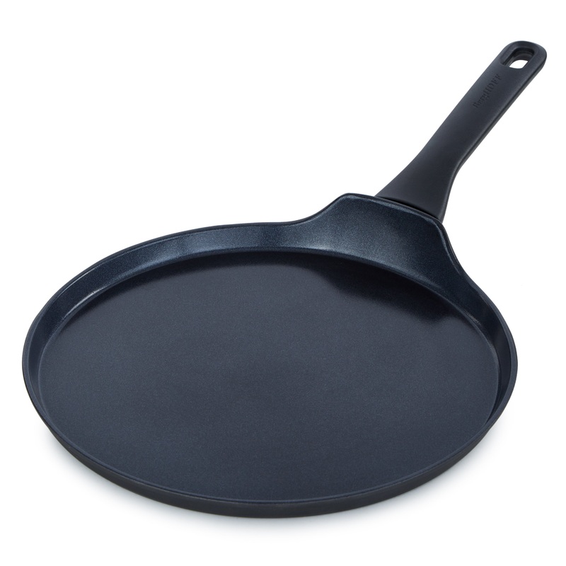 BergHOFF DiNA Helix Nonstick Ceramic Pancake Pan 11″, Recycled Aluminum