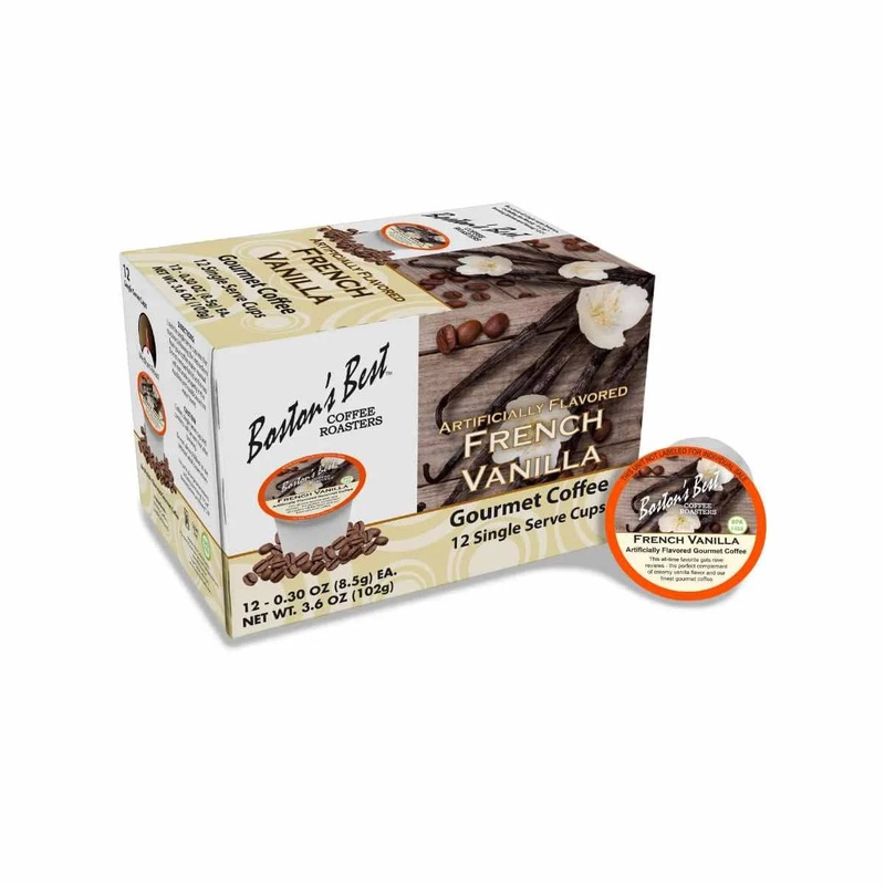 Boston’s Best French Vanilla Single-Serve Coffee Pods (Box of 12)