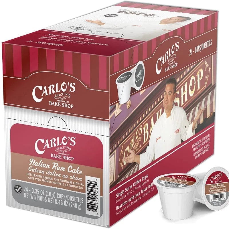 Cake Boss Italian Rum Cake Single-Serve Coffee Pods (Box of 24)