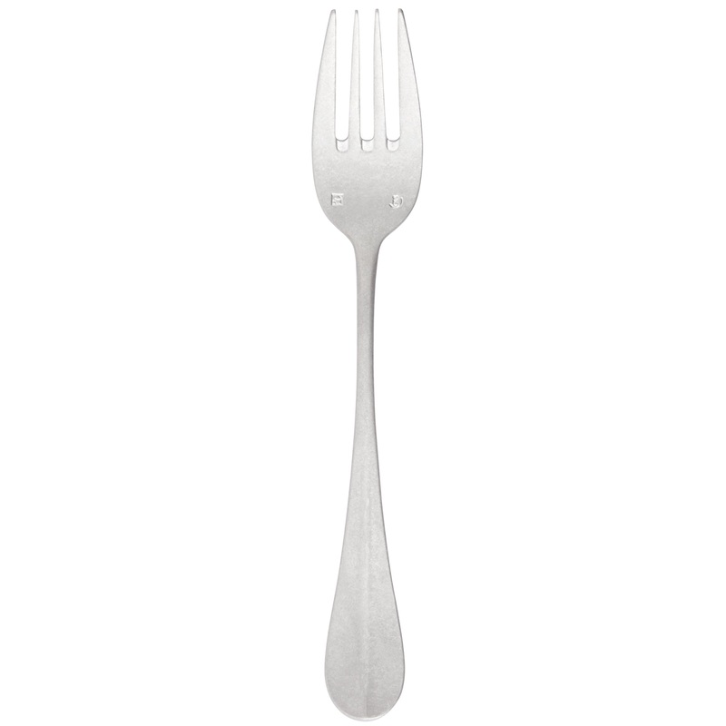 Chef & Sommelier FK529 Renzo Patina 7 1/4″ 18/10 Stainless Steel Extra Heavy Weight Salad Fork by Arc Cardinal – 12/Pack