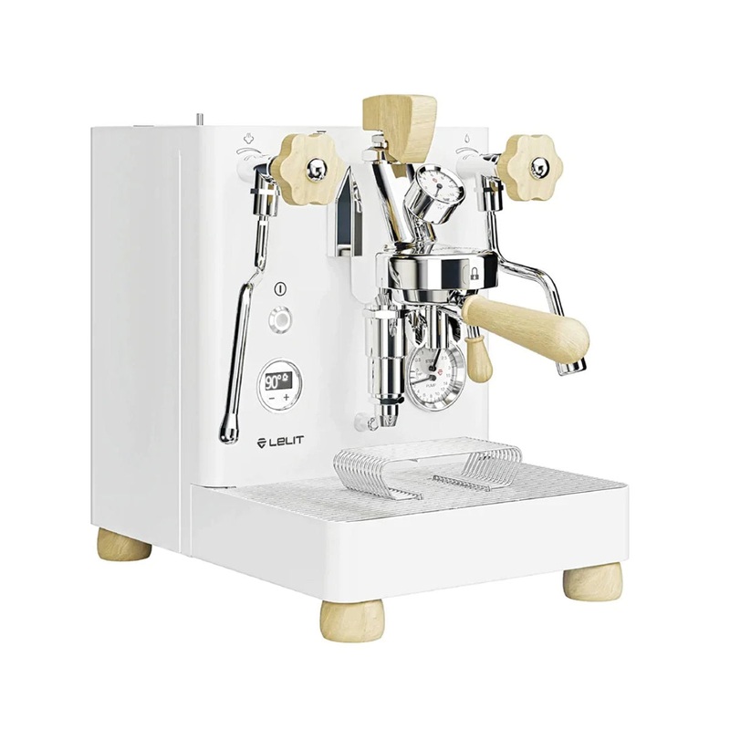 Lelit Bianca 3 Semi-Automatic Dual-Boiler E61 Espresso Machine with PID PL162TCW (Version 3) White