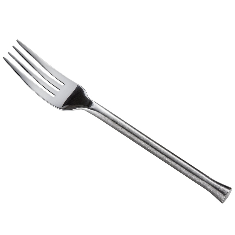Oneida B582FDNF Wyatt 8″ 18/0 Stainless Steel Heavy Weight Dinner Fork – 12/Pack
