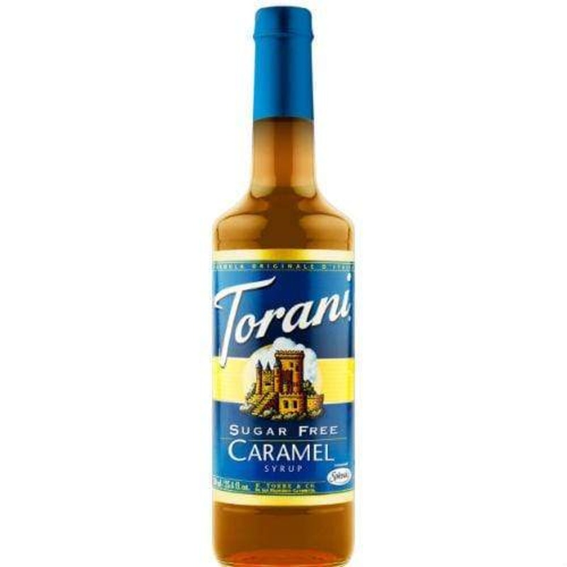 Torani Classic Sugar Free Caramel Syrup – 750 ML