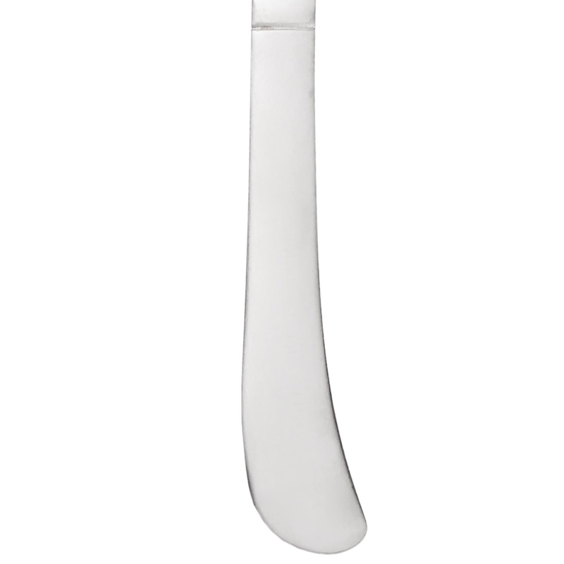 Acopa Midland 8 1/2″ 18/0 Stainless Steel Medium Weight Dinner Knife – 12/Pack