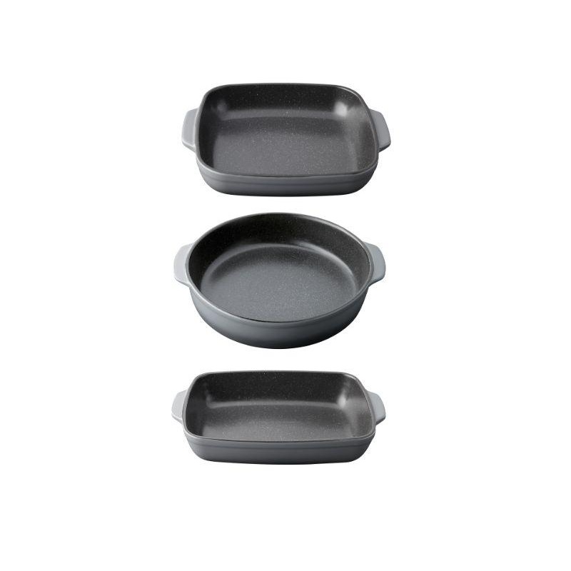 BergHOFF GEM Stoneware 3Pc Bake Set, Large