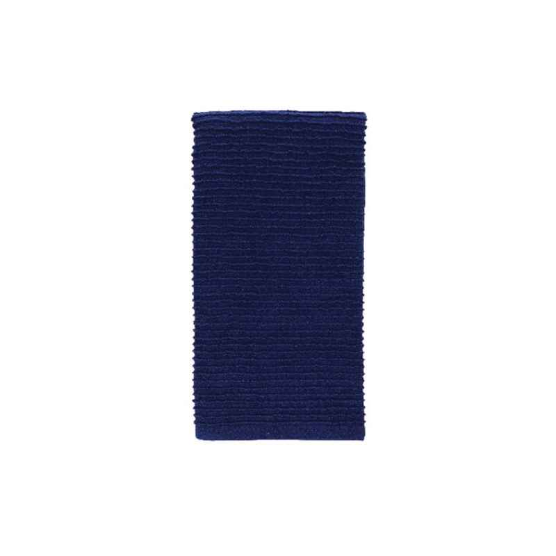 Ridged Dishtowel – Ink Blue