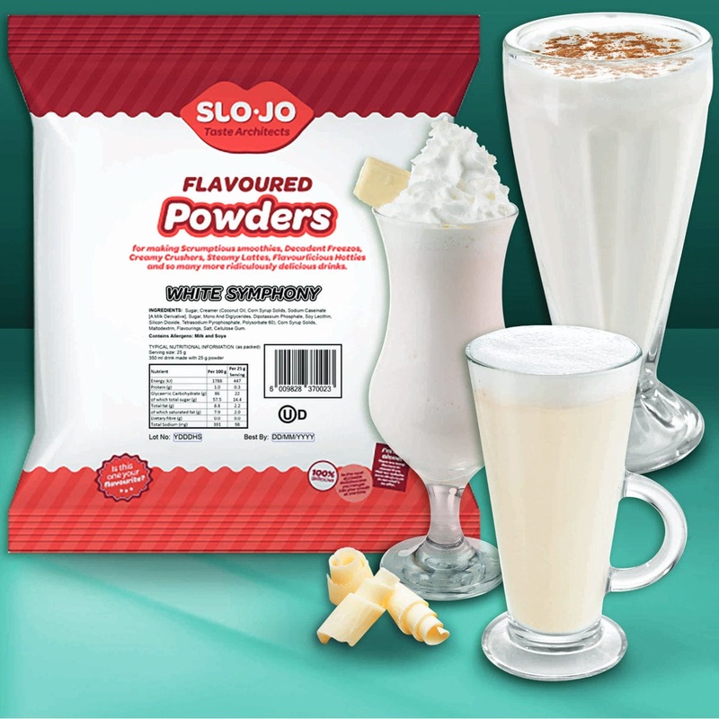SloJo White Symphony Flavored Powder Mix – 1 kg Packet