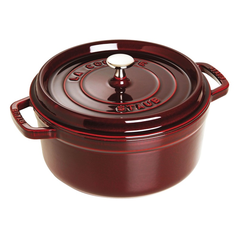 Staub 4 Qt. Round Cocotte – Grenadine