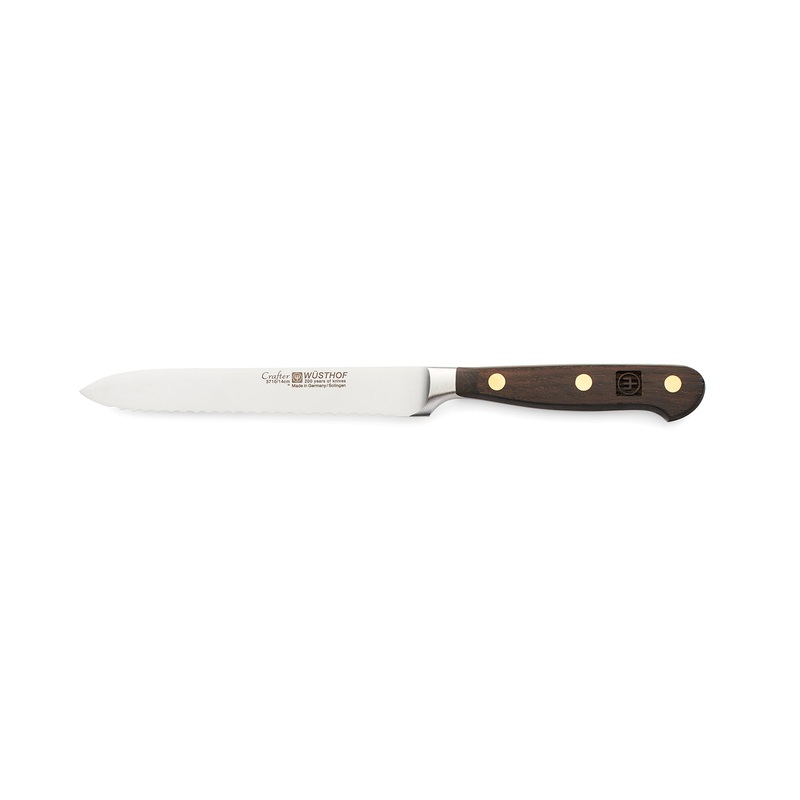 Wusthof Crafter 5-Inch Serrated Utility Knife