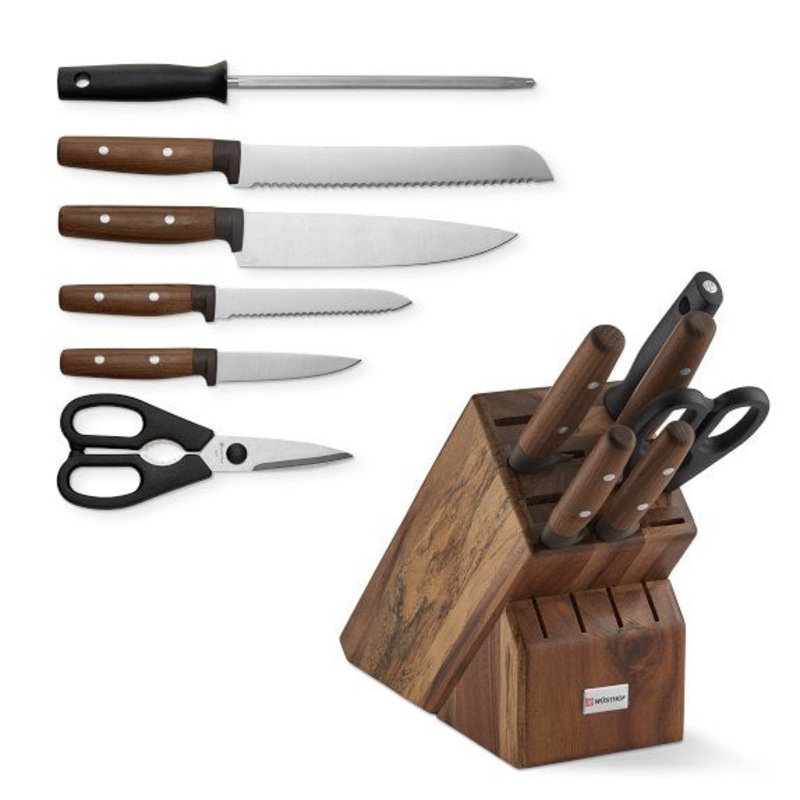 Wusthof Urban Farmer – 7 Pc. Knife Block Set, Acacia