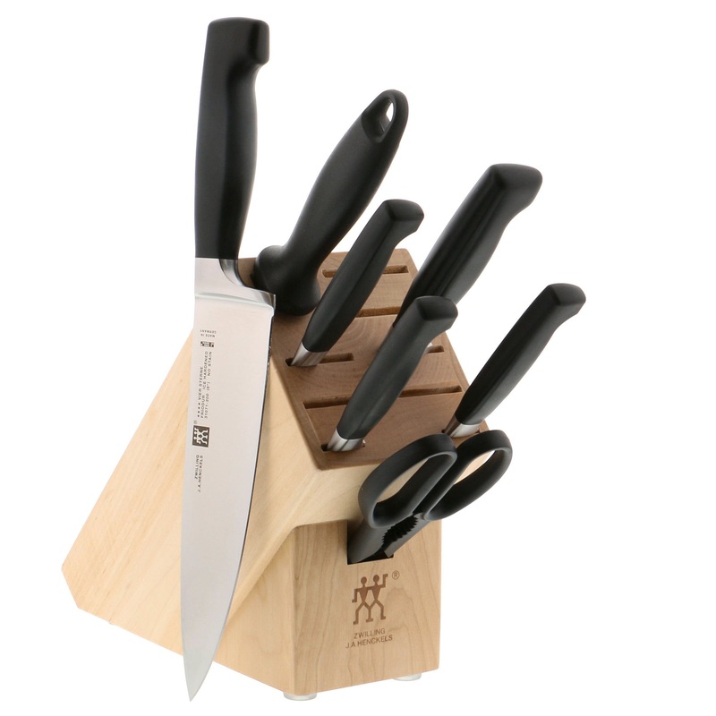 Zwilling Four Star – 8-PC, KNIFE BLOCK SET
