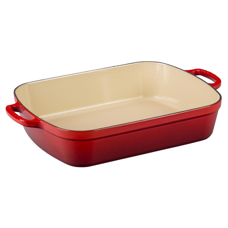 Le Creuset 5 Quart 10″x13″ Roaster Cerise Red