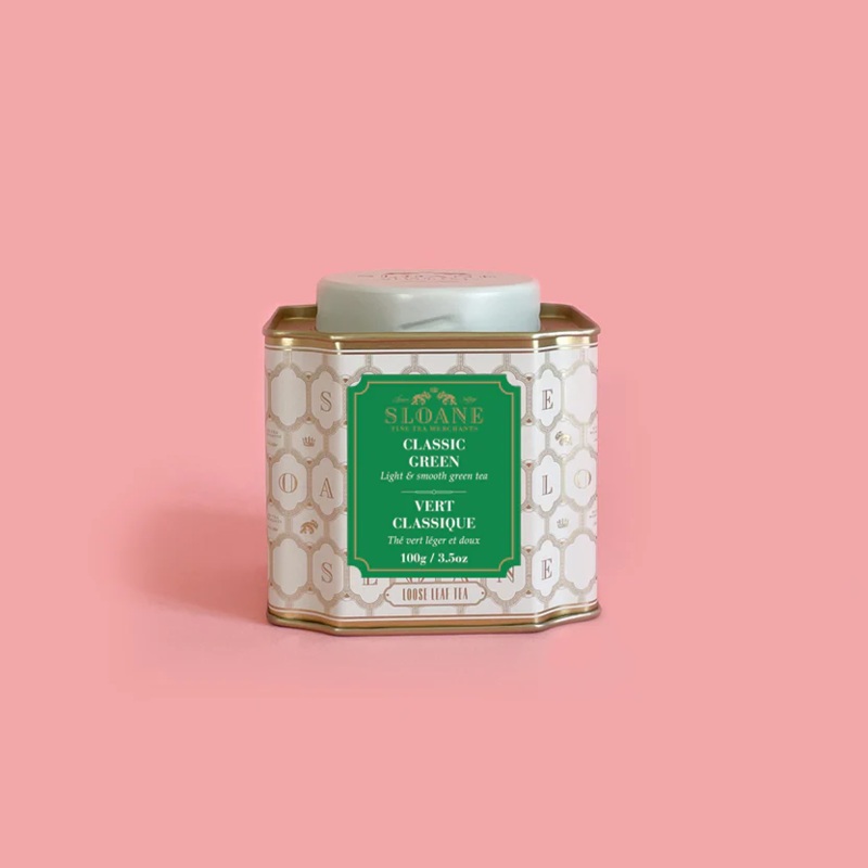 Sloane Tea Classic Green Signature Caddy