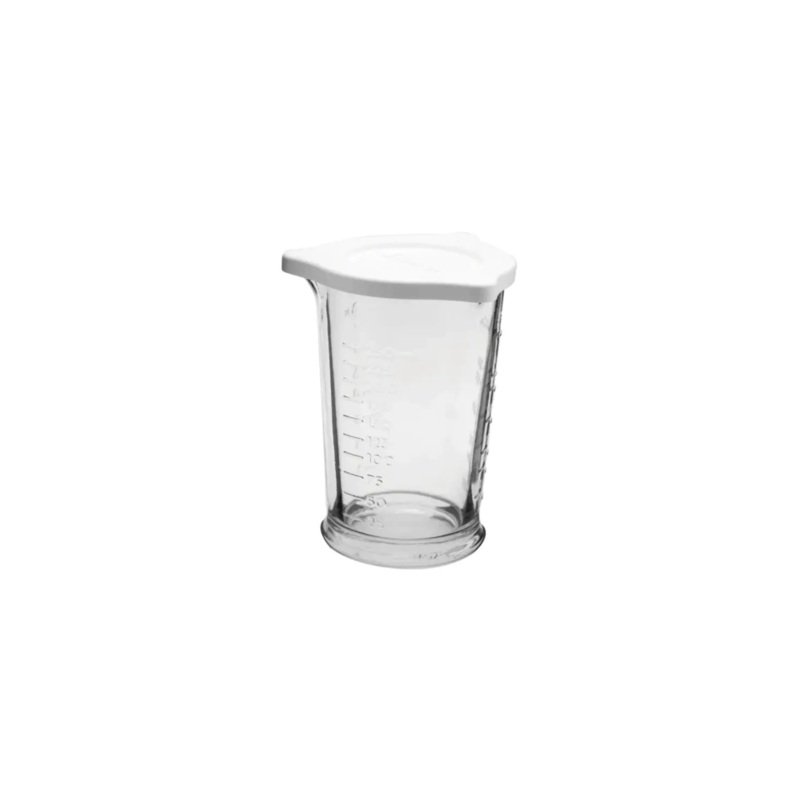 Triple Pour Measuring Glass with Lid – 8 Ounce