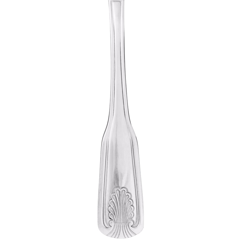 Acopa Atglen 7″ 18/0 Stainless Steel Medium Weight Dinner / Dessert Spoon – 12/Pack