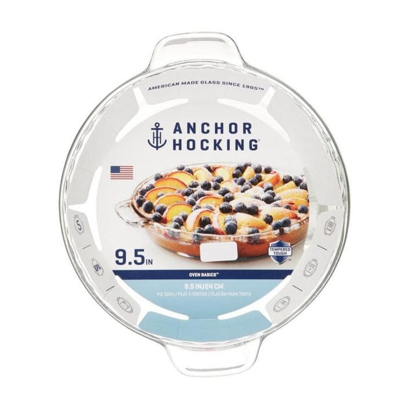 Anchor 9.5 in Oven Basics Pie Plate