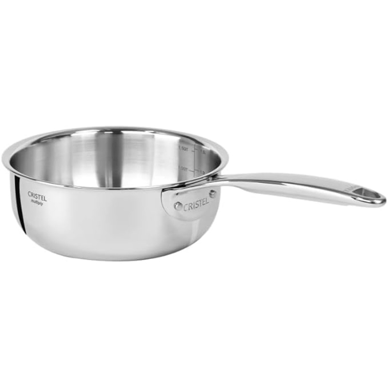 Cristel Castel’Pro Ultraply – 2.5 Qt. Saucepan