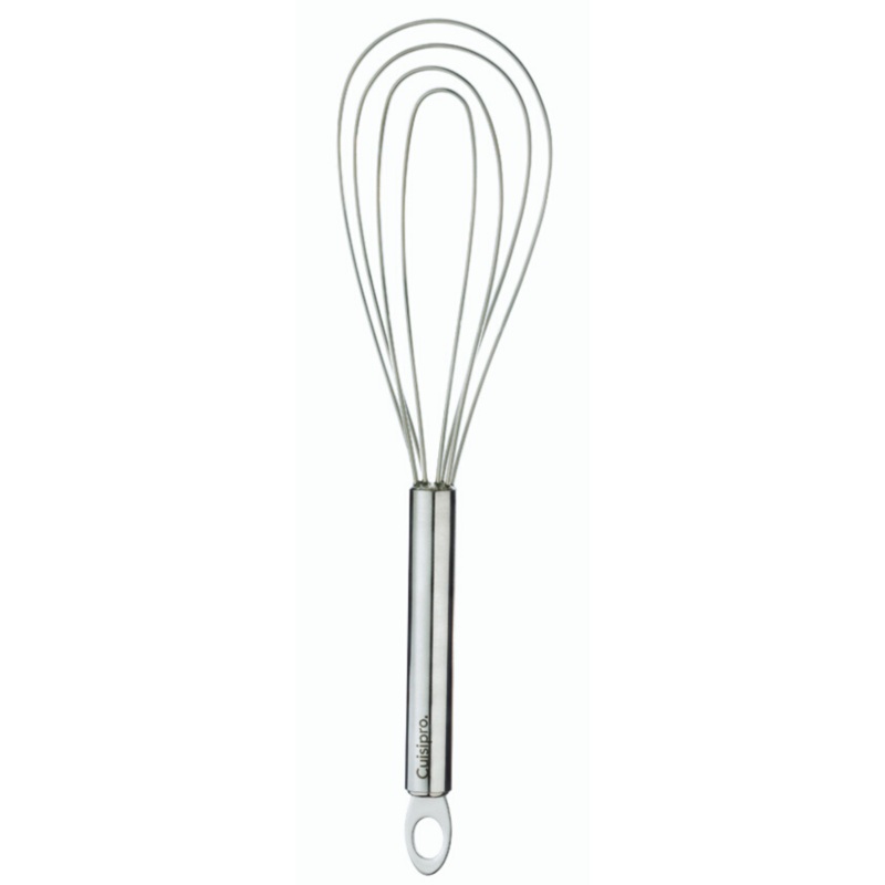 Cuisipro Silicone Coated Stainless Steel Flat Whisk – 8″