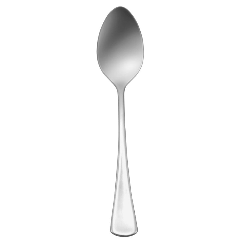 Oneida B740STSF Lonsdale 6 1/4″ 18/8 Stainless Steel Extra Heavy Weight Teaspoon – 12/Pack