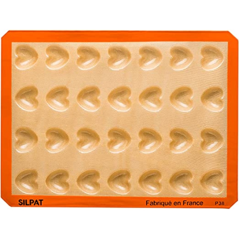Silpat Mini Heart Perfect Baking Mold – 11 5/8″ x 16 1/2″