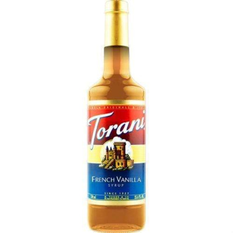 Torani French Vanilla Syrup – 750 ML