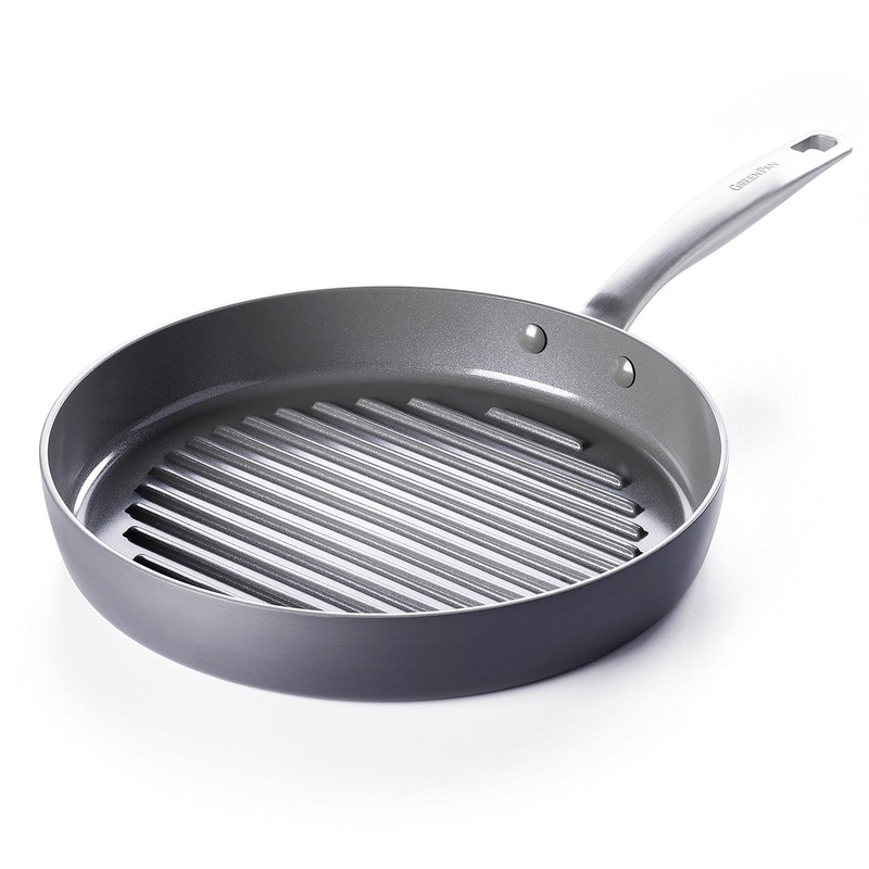Chatham Ceramic Nonstick 11″ Round Grill Pan