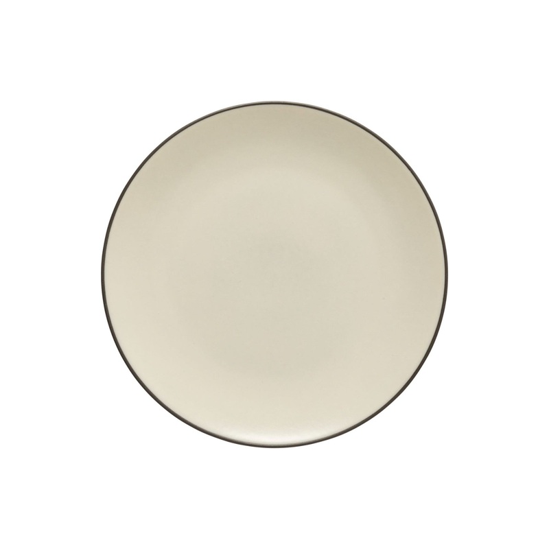 Dinner Plate, Stacked Organic – Salt